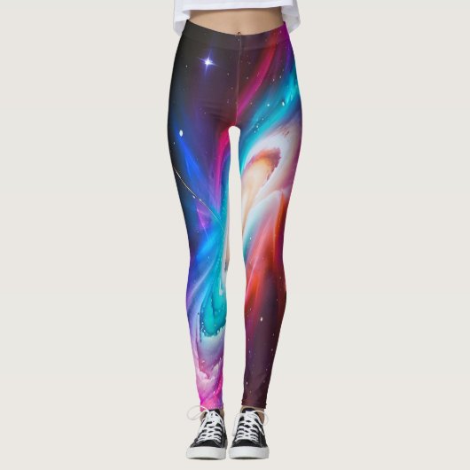 Celestial Fantasy Black Hole Leggings (Vorderseite)