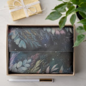 Celestial Fantasy Floral Unicorn Dekoupage Seidenpapier (Geschenk)