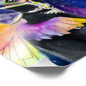 Celestial Fantasy Girl Foto Print (Ecke)