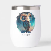 Celestial Fantasy Ram Zodiac Symbol Galaxy Aries (Links)