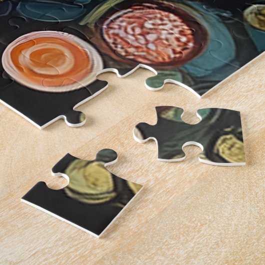 Celestial Feline in Gold Puzzle (Seite)