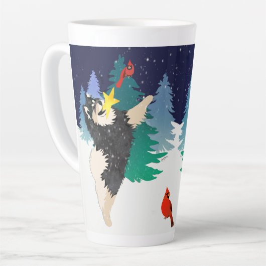 CELESTIAL - Finnischer Lapphund - Letzte Tasse (Linke Ecke)