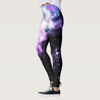 Celestial Fireworks Lila Sparkle Leggings
