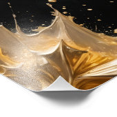 Celestial Flake – Baroque Winter Glamour Fotodruck (Ecke)