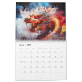 Celestial Flame – Chinese Dragons in Sacred Landsc Kalender (Mär 2027)