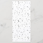 Celestial Flat Menu Menükarte (Rückseite)