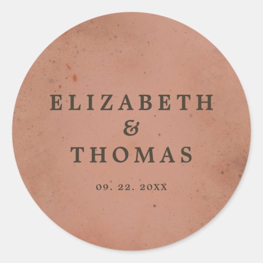 Celestial Floral Galaxy Starry Night Pink Wedding Runder Aufkleber (Vorderseite)