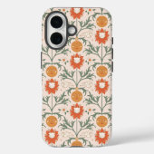 Celestial Floral Sunburst Seamless Pattern Design Case-Mate iPhone Hülle (Rückseite)