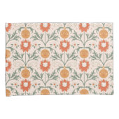 Celestial Floral Sunburst Seamless Pattern Design Kissenbezug (Vorderseite-Rechts)