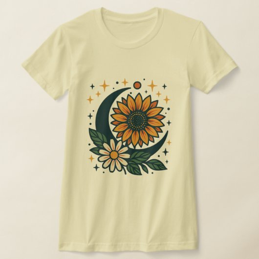 Celestial Flower Women's Slim Fit T-Shirt (Ablage )