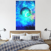 Celestial Forest Leinwanddruck (Insitu (Schlafzimmer))
