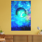 Celestial Forest Leinwanddruck (Insitu (Wohnzimmer))