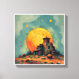 Celestial Fortress Leinwanddruck