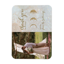 Celestial Foto Zodiac Moon Blue Wedding Vielen Dan Magnet