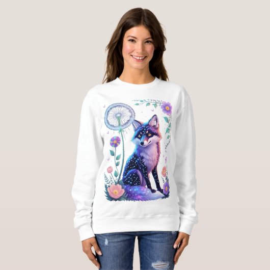 Celestial Fox Dreamscape T - Shirt (Vorne ganz)