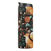 Celestial Fox in a Starry Night Sky Thermosbecher (Nach rechts gedreht)