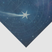 Celestial Fox & Winter Moon Gotische Fantasie Seidenpapier (Ausschnitt)