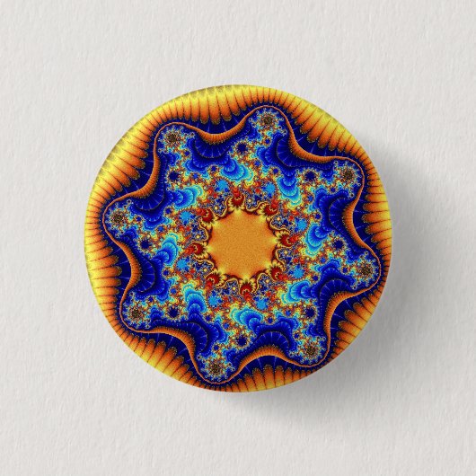 Celestial Fractalscope Button (Vorderseite)