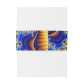 Celestial Fractalscope Einladungsbanderole (Rückseitenbeispiel)