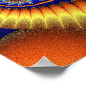 Celestial Fractalscope Poster (Ecke)