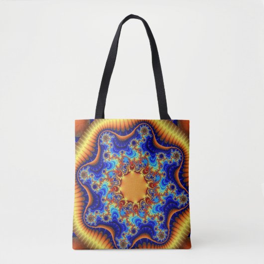 Celestial Fractalscope Tote Bag Tasche (Vorderseite)