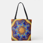 Celestial Fractalscope Tote Bag Tasche (Rückseite)