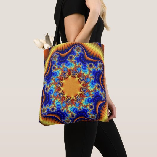 Celestial Fractalscope Tote Bag Tasche (Von Nahem)