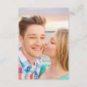 Celestial Fuchsia Pink Budget QR Code UAWG Begleitkarte (Rückseite)