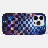 Celestial Galaxy Checkerboard Phone Case - Magical (Rückseite (Horizontal))