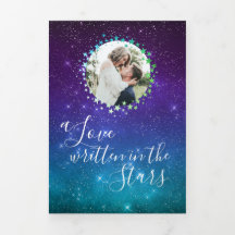 Celestial Galaxy Night Sky Stars Foto Hochzeit