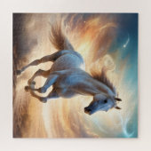 Celestial Gallop-The Dream Horse in Flight Puzzle (Horizontal)