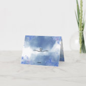 Celestial Garden Geburtstagskarte Karte (Rückseite)