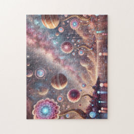 Celestial Garden Mystical Nebula Sky Space Puzzle