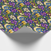 Celestial Garden Toast Pattern Geschenkpapier (Ecke)