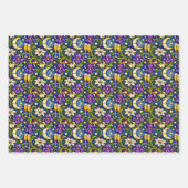 Celestial Garden Toast Pattern Geschenkpapier Set (Vorderseite 3)