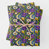 Celestial Garden Toast Pattern Geschenkpapier Set (Beispiel)