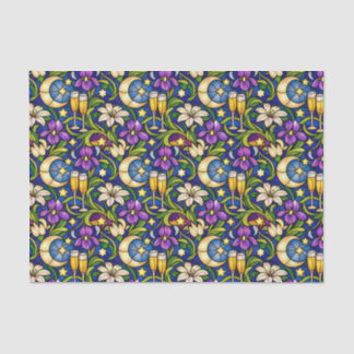 Celestial Garden Toast Pattern Seidenpapier