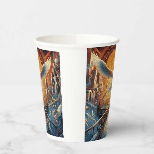 Celestial Gate Pappbecher (Links)