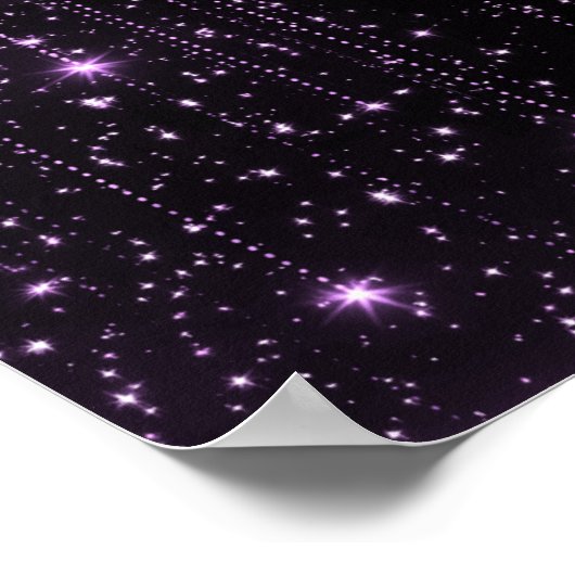 Celestial Gemini – Astrology Art Poster (Ecke)