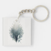 Celestial Geometry Bloom Schlüsselanhänger (Rückseite)