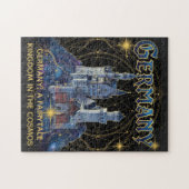 Celestial Germany Neuschwanstein Castle Art Puzzle (Horizontal)