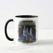 Celestial Germany Neuschwanstein Castle Art Tasse (Links)