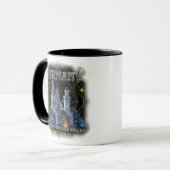 Celestial Germany Neuschwanstein Castle Art Tasse (Vorderseite Links)