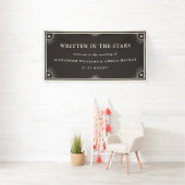 Celestial geschrieben in den Stars Hochzeitszeiche Banner (Insitu)