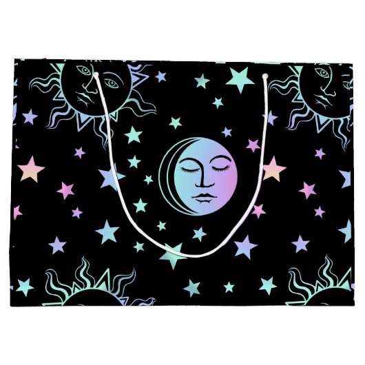 Celestial Gift Bag Große Geschenktüte (Rückseite)