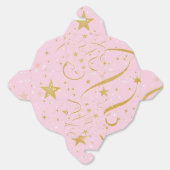 Celestial Gift - Pink & Gold Star Geschenkboxen Geschenkschachtel (Ungeklappt)