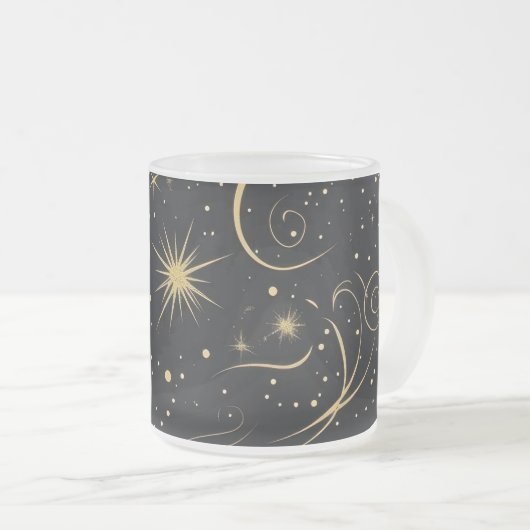 Celestial Glass Water Cup Mattglastasse (VorderseiteRechts)
