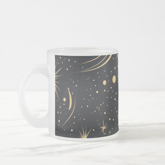 Celestial Glass Water Cup Mattglastasse (Links)