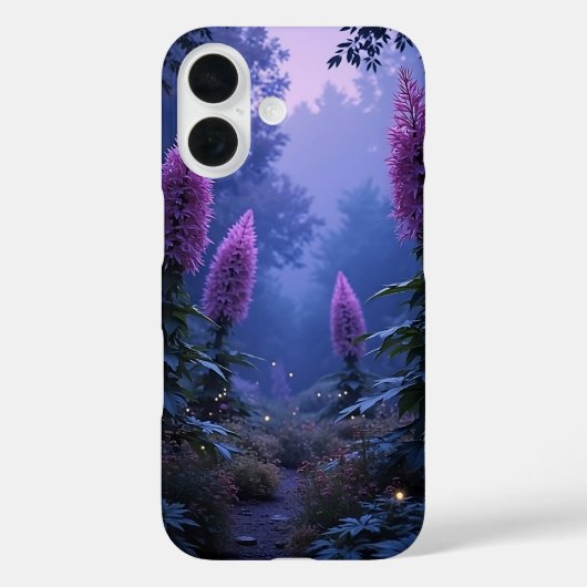 Celestial Glow Forest Unique iPhone Case (Rückseite)