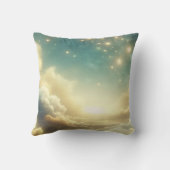 Celestial Glows Stars Starry Sky Kissen (Rückseite)